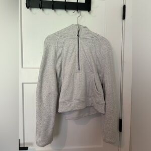 Lululemon fleece scuba oversized half zip